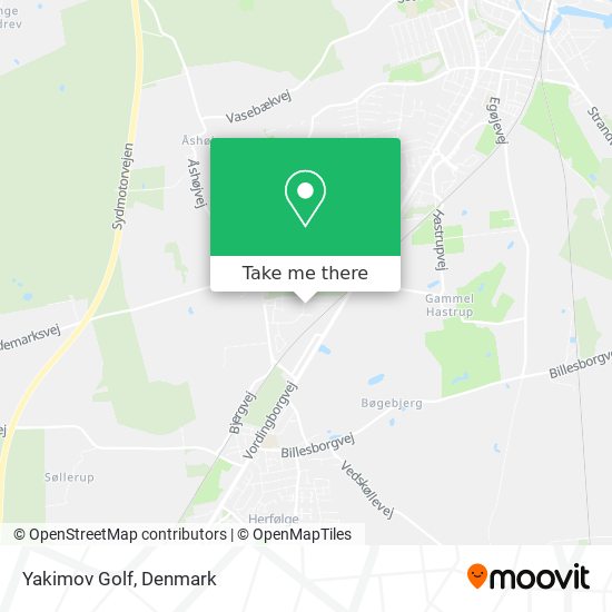 Yakimov Golf map