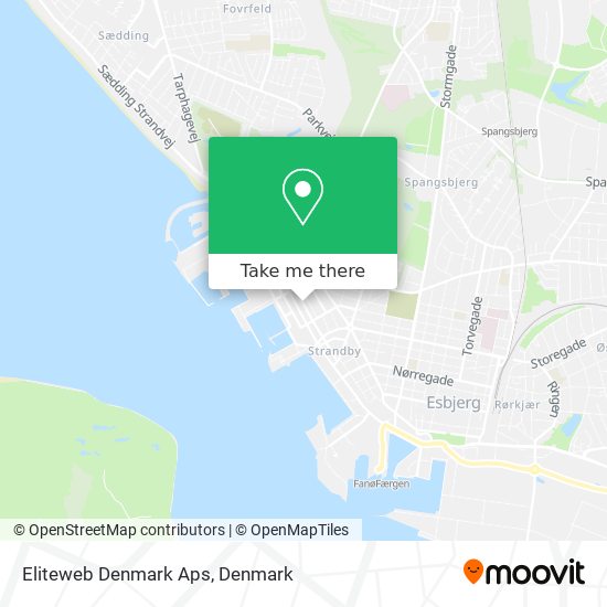 Eliteweb Denmark Aps map