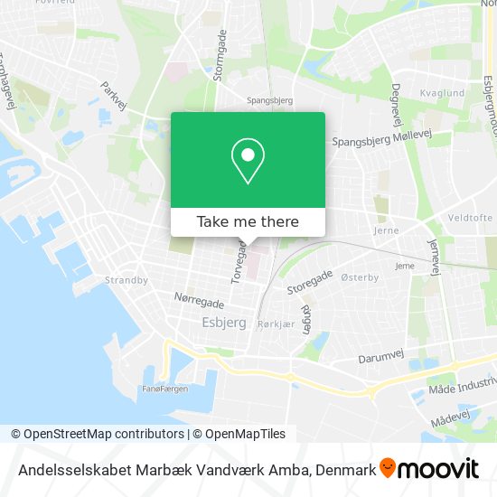 Andelsselskabet Marbæk Vandværk Amba map