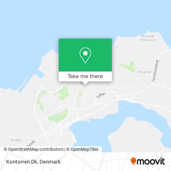 Kontorren.Dk map