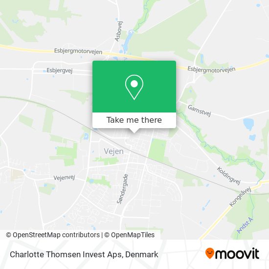 Charlotte Thomsen Invest Aps map