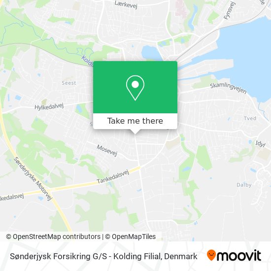 Sønderjysk Forsikring G / S - Kolding Filial map