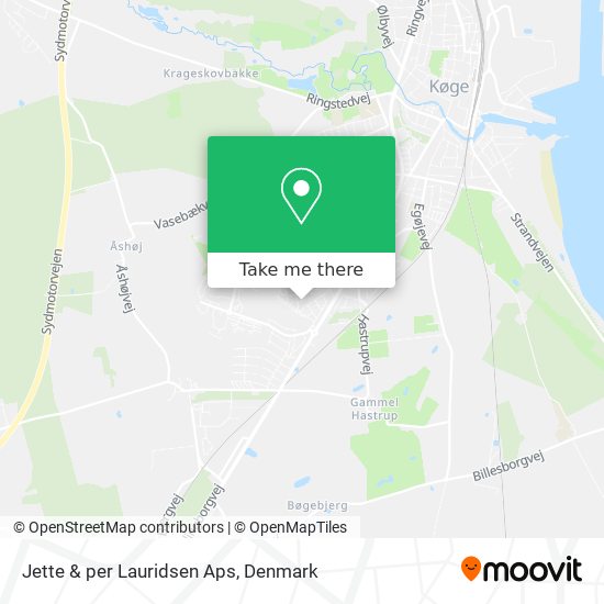 Jette & per Lauridsen Aps map