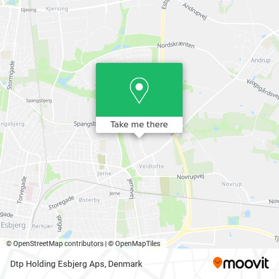 Dtp Holding Esbjerg Aps map