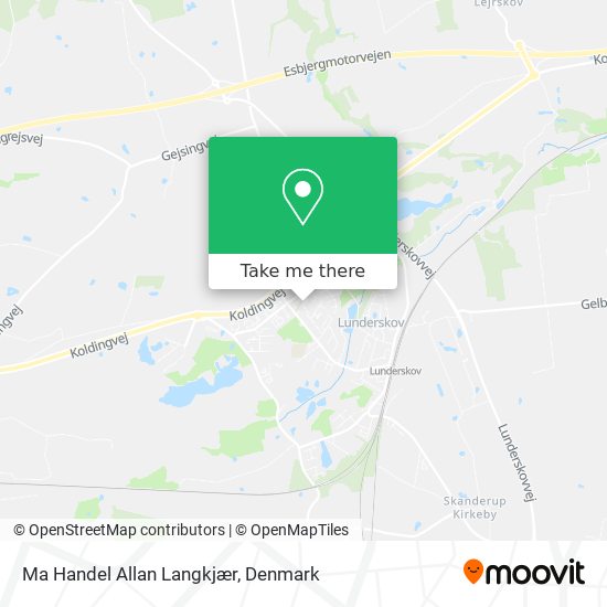 Ma Handel Allan Langkjær map