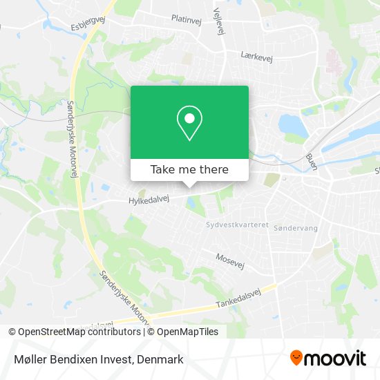 Møller Bendixen Invest map