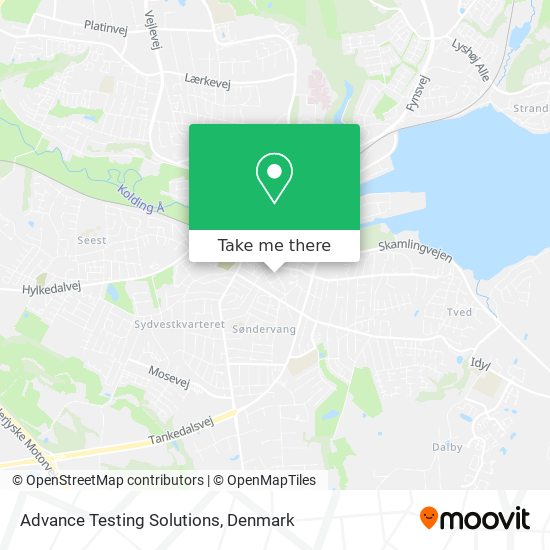 Advance Testing Solutions map