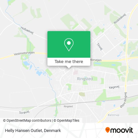 Helly Hansen Outlet map