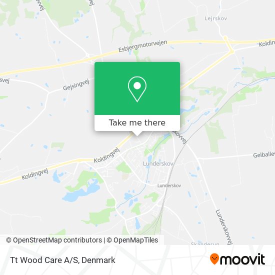 Tt Wood Care A/S map