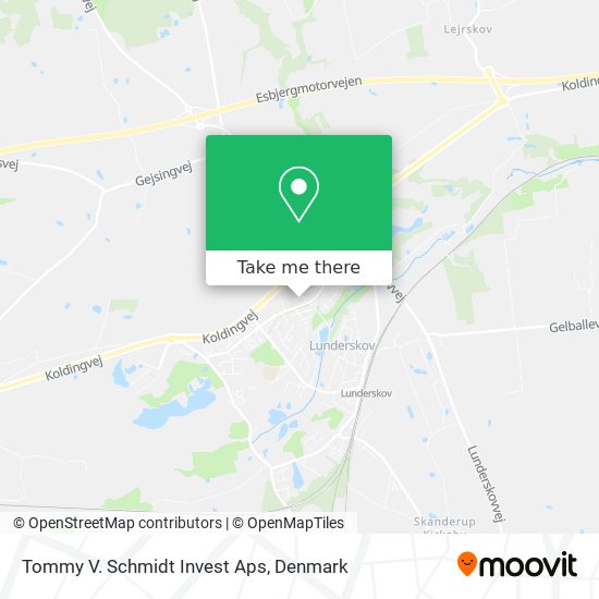 Tommy V. Schmidt Invest Aps map