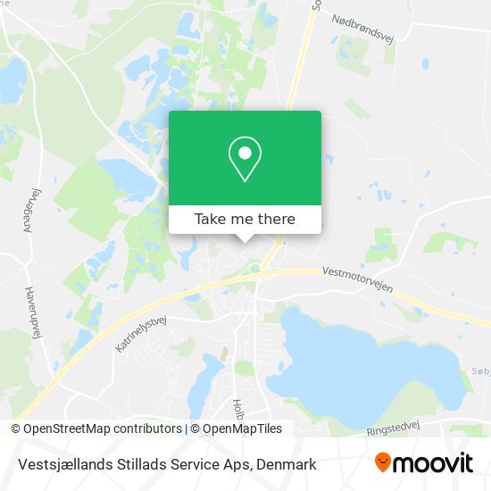 Vestsjællands Stillads Service Aps map