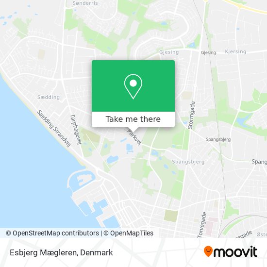 Esbjerg Mægleren map