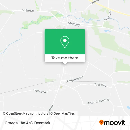Omega Lån A/S map