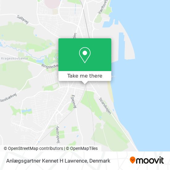 Anlægsgartner Kennet H Lawrence map