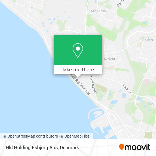 Hkl Holding Esbjerg Aps map