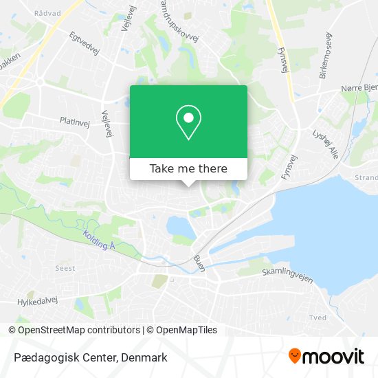 Pædagogisk Center map