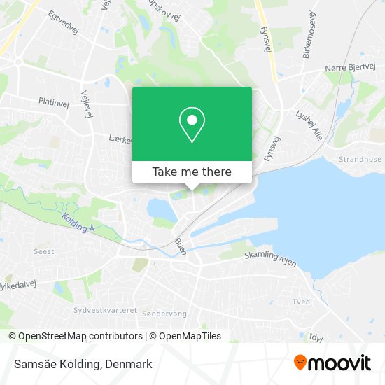 Samsãe Kolding map