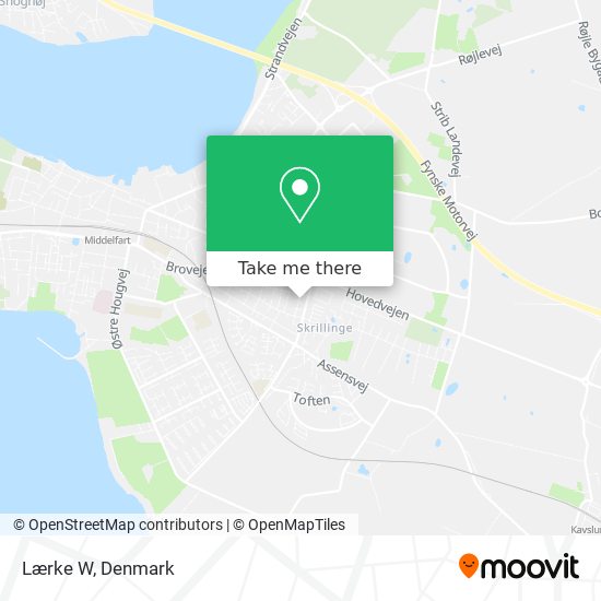 Lærke W map