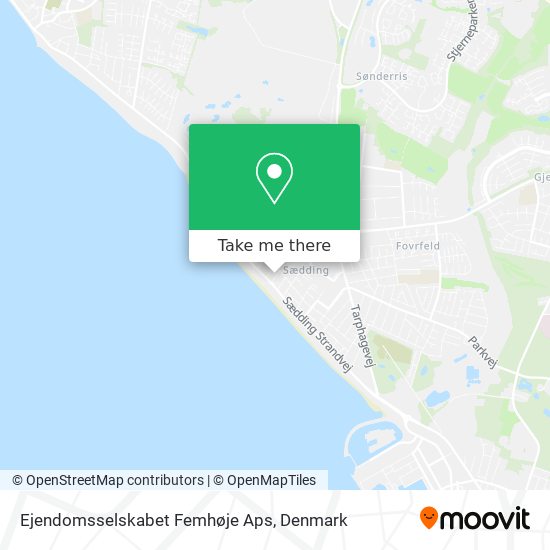 Ejendomsselskabet Femhøje Aps map