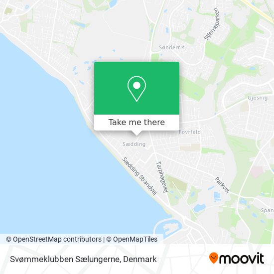 Svømmeklubben Sælungerne map