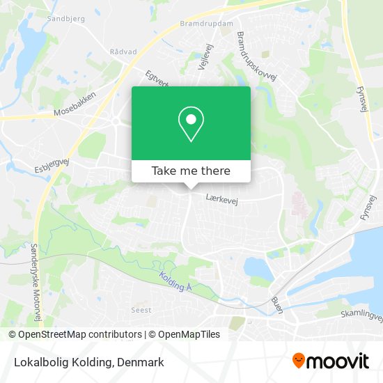 Lokalbolig Kolding map