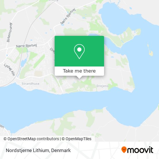 Nordstjerne Lithium map