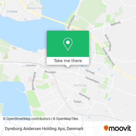 Dyreborg Andersen Holding Aps map