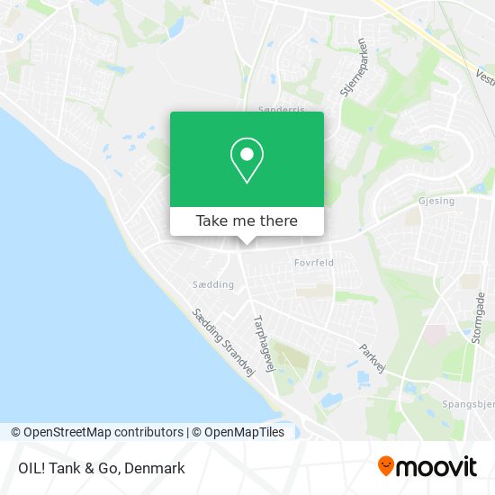 OIL! Tank & Go map