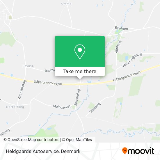 Heldgaards Autoservice map