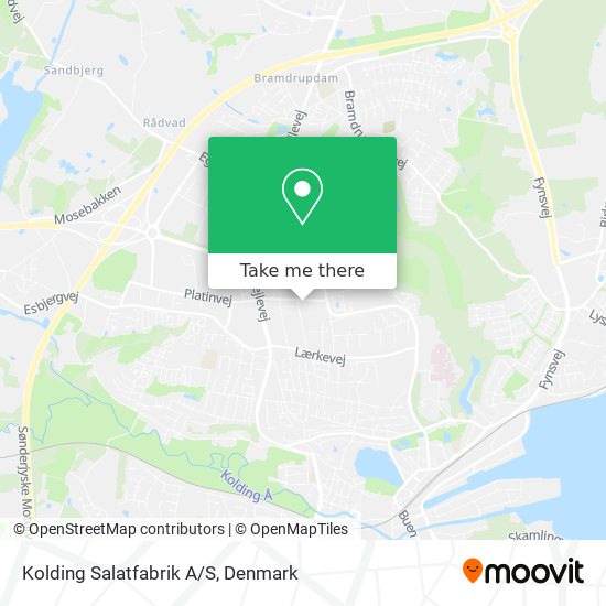 Kolding Salatfabrik A/S map