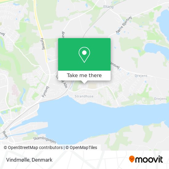 Vindmølle map