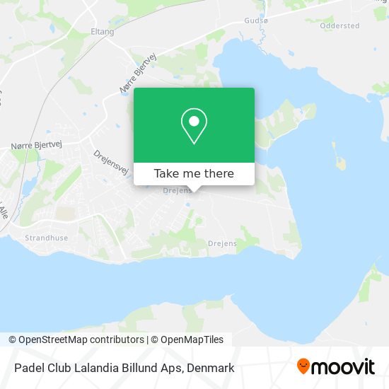 Padel Club Lalandia Billund Aps map