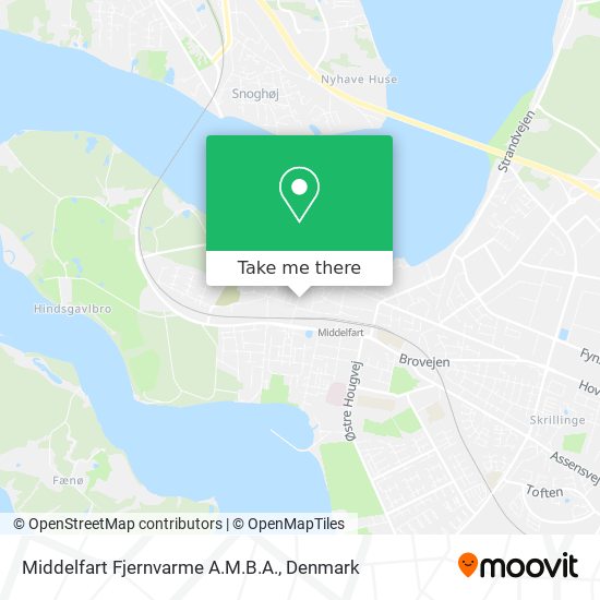 Middelfart Fjernvarme A.M.B.A. map