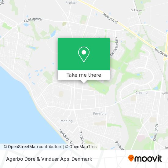 Agerbo Døre & Vinduer Aps map