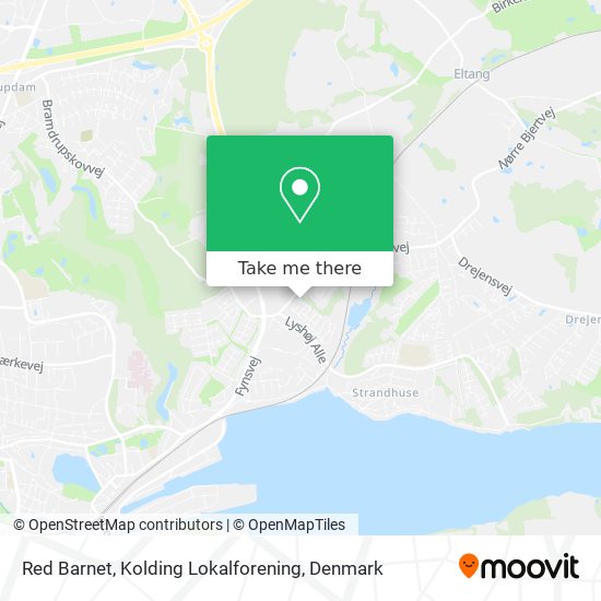 Red Barnet, Kolding Lokalforening map