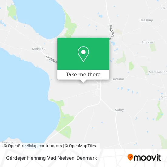 Gårdejer Henning Vad Nielsen map