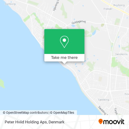 Peter Hviid Holding Aps map
