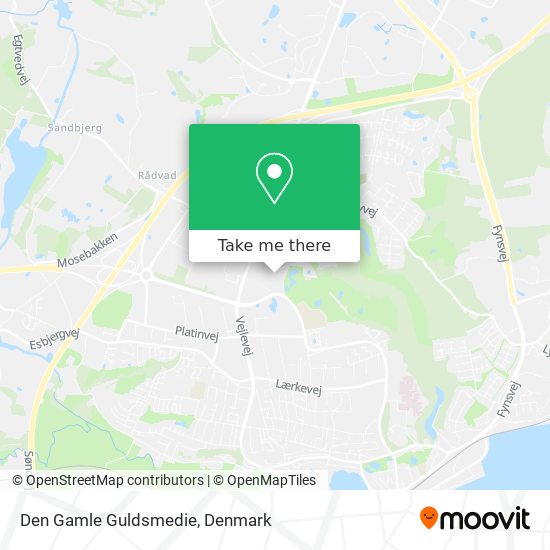 Den Gamle Guldsmedie map