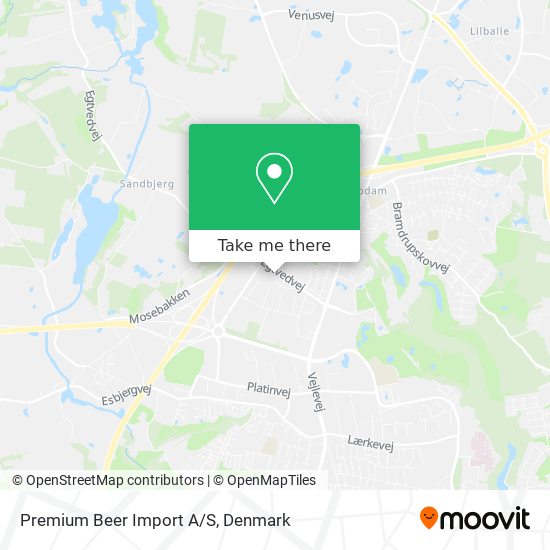 Premium Beer Import A/S map