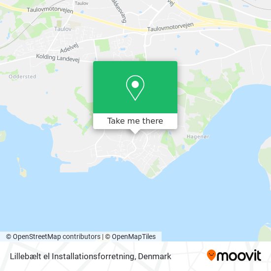 Lillebælt el Installationsforretning map