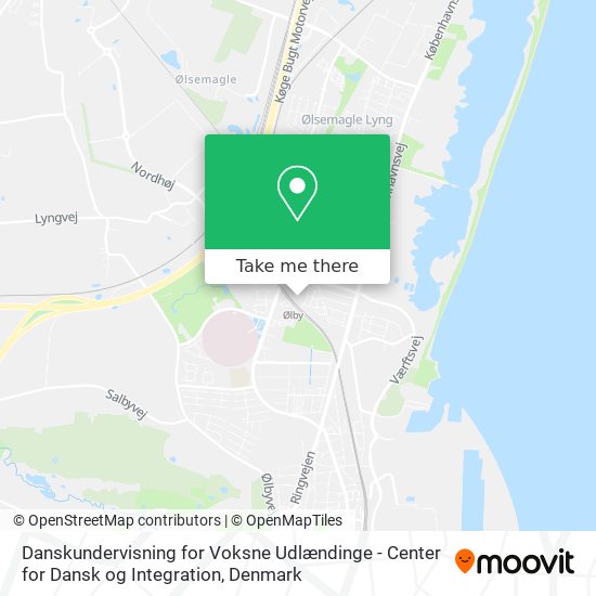Danskundervisning for Voksne Udlændinge - Center for Dansk og Integration map