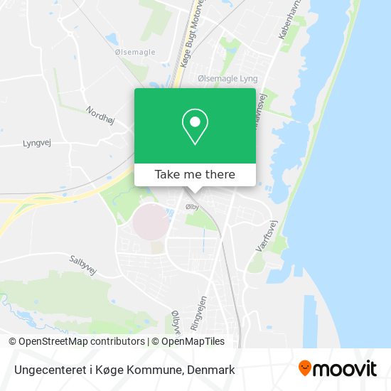 Ungecenteret i Køge Kommune map