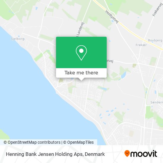 Henning Bank Jensen Holding Aps map