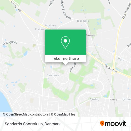 Sønderris Sportsklub map