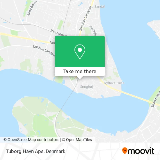 Tuborg Havn Aps map