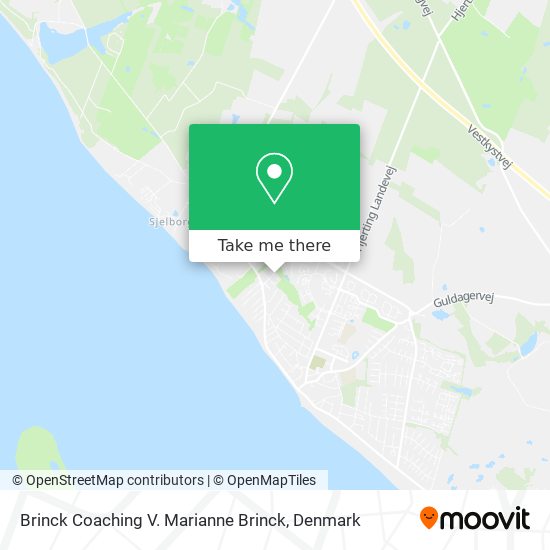 Brinck Coaching V. Marianne Brinck map