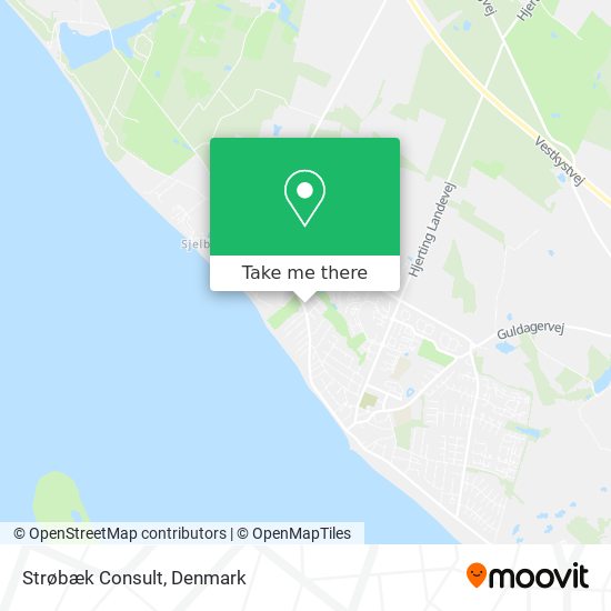 Strøbæk Consult map