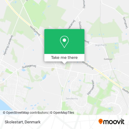 Skolestart map