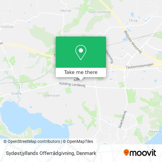 Sydøstjyllands Offerrådgivning map