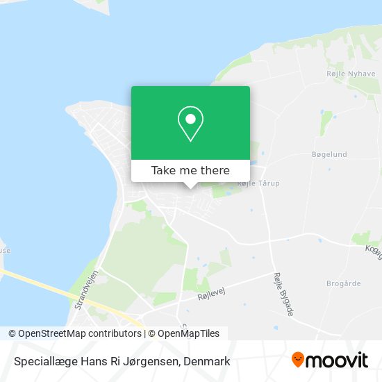 Speciallæge Hans Ri Jørgensen map